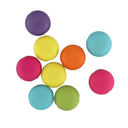10mm Plastic Flat Round Beads
